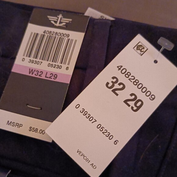 Men's Signature Khaki Dockers Straight Fit.. W 32 L 29 , NWT - Picture 4 of 6